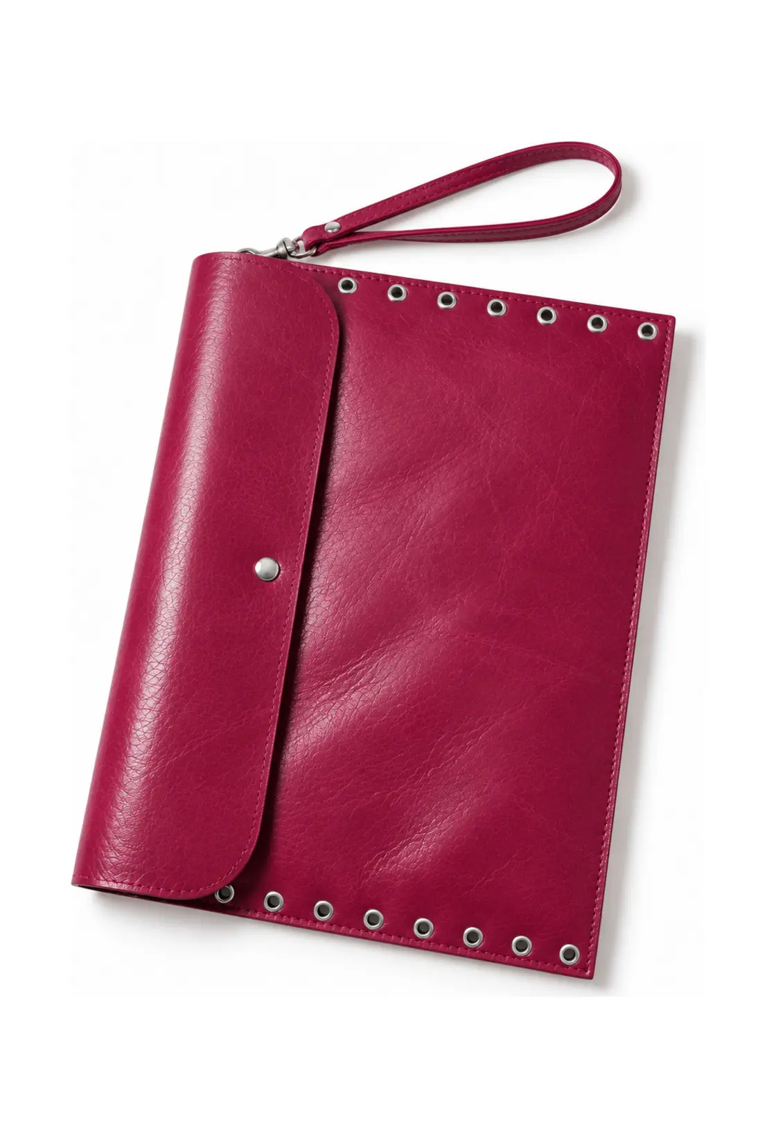 Case Notebook rosa com tachas - Laçá