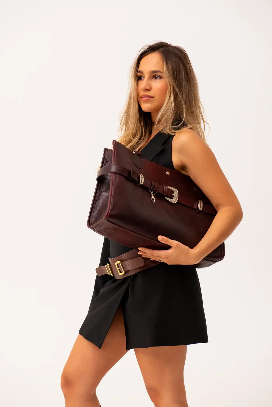 Bolsa Pampa Vinho, uso - Laçá